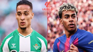 مواجهة قوية.. ريال بيتيس يتحدى برشلونة 2025: أنتوني أمام لامين يامال